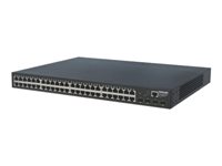Intellinet 4   Web-Managed  4 SFP Ports, 48 x  Mbps RJ45 Ports  4 x SFP, IEEE 802.3az Energy Efficient , SNMP, QoS, VLAN, ACL, 19 Rackmount' Switch 48-porte Gigabit