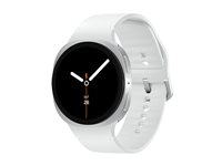 Samsung Galaxy Watch8 44 mm Sølv Hvid SmartWatch