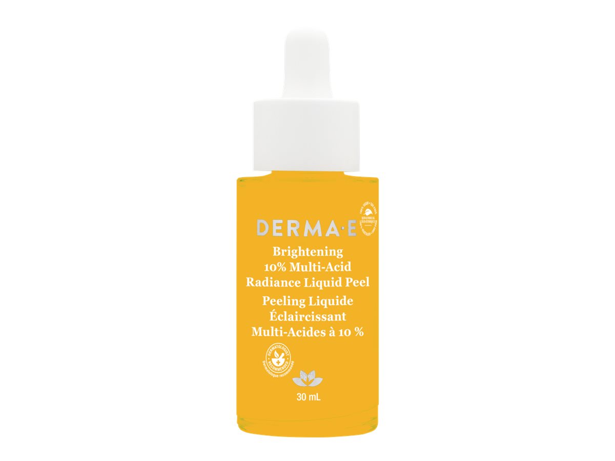 DERMA E Brightening 10% Multi-Acid Radiance Liquid Peel - 30ml