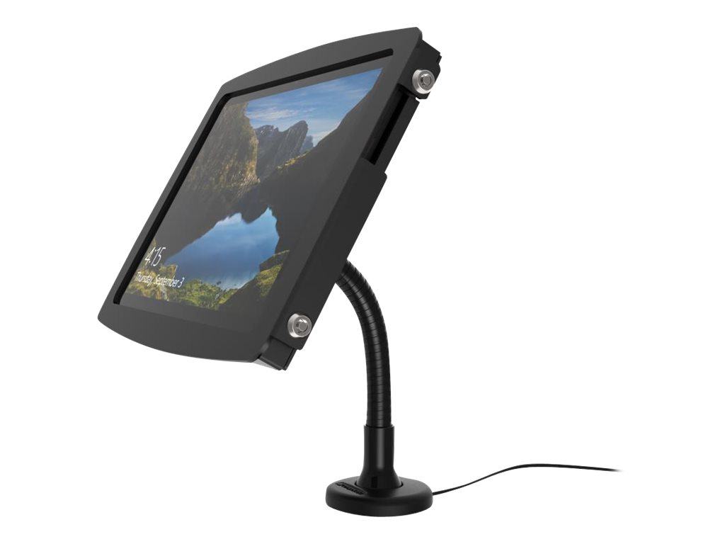 Compulocks Flex Arm Surface Pro 7 / Galaxy TabPro S Counter Top Kiosk Black
