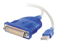 C2G 6ft USB to Serial Adapter USB to DB25 Serial RS232 Cable M/M Serial adapter USB 