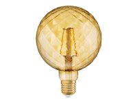 OSRAM Vintage 1906 LED-filament-lyspære 4W E 470lumen 2500K Varm komfort-lys