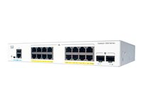 Cisco Catalyst 1000-16P-2G-L Switch 16-porte Gigabit  PoE+