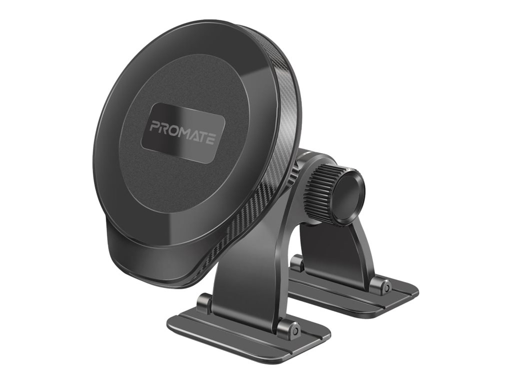 Promate ArcMount car holder for mobile phone MagGrip 360° cradleless Product shot Right-angle 79700