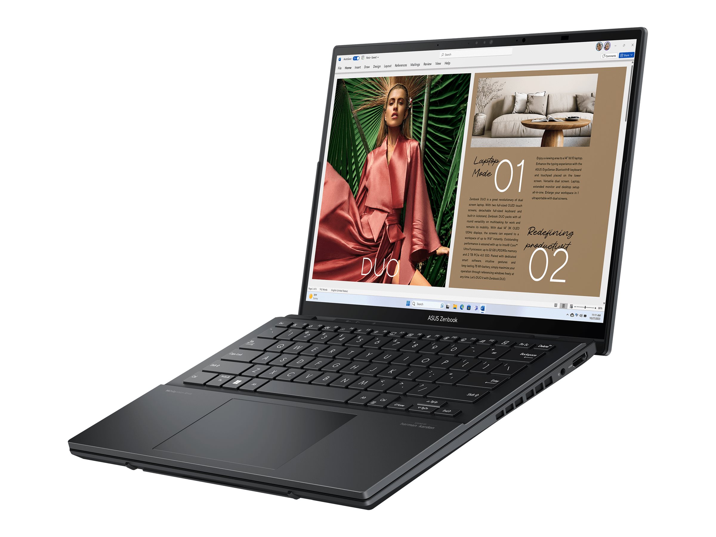 ASUS Zenbook Duo OLED UX8406CA-DS91T-CA