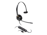 Poly EncorePro 515-M - EncorePro 500 series - headset - on-ear - wired - USB-A - black - Certified for Microsoft Teams