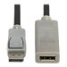 Eaton Tripp Lite Series DisplayPort Extension Cable with Active Repeater and Latching Connector (M/F), 4K 60 Hz, HDR, 4:4:4, HDCP 2.2, 20 ft. (6.1 m), TAA