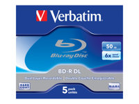 Verbatim 5x BD-R DL 50GB
