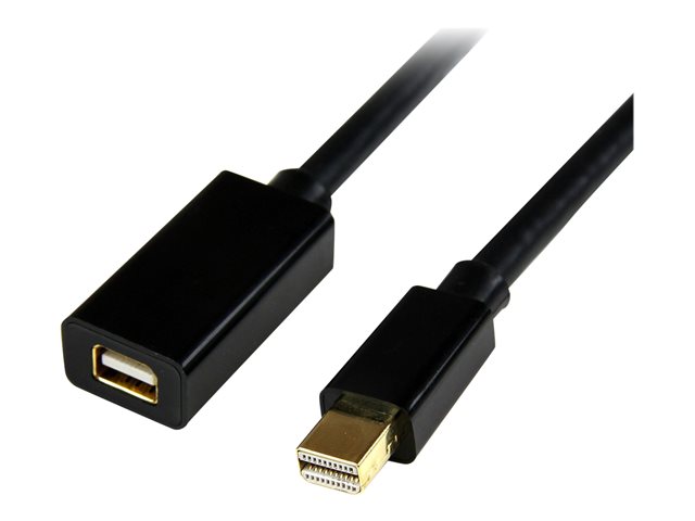 Image of StarTech.com 3 ft Mini DisplayPort 1.2 Video Extension Cable M/F - Mini DisplayPort 4k with HBR2 support - Mini DP Extension Cable 91 cm (MDPEXT3) - DisplayPort extension cable - 0.9 m