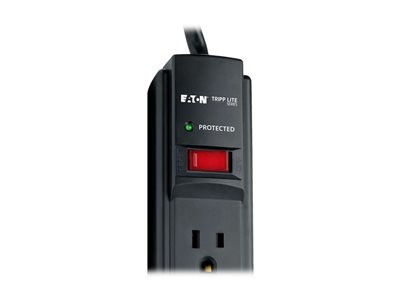 Eaton Tripp Lite Series Surge Protector Power Strip 120V 6 Outlet 6' Cord 790 Joule Black