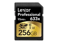 Lexar Professional Flash memory card 256 GB Class 10 633x SDXC UHS-I