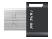 Samsung FIT Plus MUF-512AB 256GB USB 3.2 Gen 1 Sort 