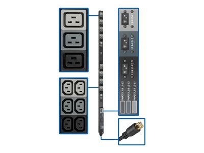 Eaton Tripp Lite Series 8.6kW 208/120V Three-Phase Basic PDU