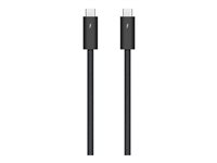 Apple USB 3.1 / Thunderbolt 3 / Thunderbolt 4 USB Type-C kabel 3m Sort