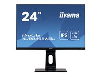 iiyama ProLite XUB2495WSU-B3 24.1' 1920 x 1200 (WUXGA) VGA (HD-15) HDMI DisplayPort 60Hz Pivot Skærm