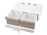 Ergotron CareFit Pro mounting component - white, warm grey