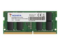ADATA Premier Series DDR4  32GB 3200MHz CL22  Ikke-ECC SO-DIMM  260-PIN
