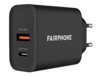 Fairphone 30Watt Strømforsyningsadapter