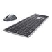 Dell Premier Multi-Device KM7321W - keyboard and mouse set - QWERTY - Spanish - titan gray