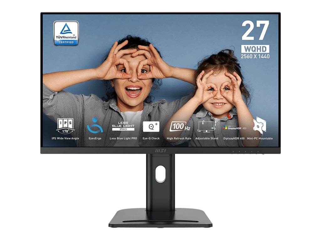 MSI PRO MP273QP E2 - LED monitor | Overview, Specs, Details | SHI