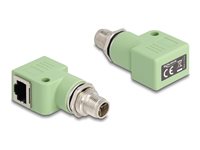 DeLOCK CAT 5e Afskærmet parsnoet (STP) Netværksadapter Grøn