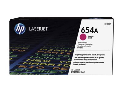 HP 654A Magenta Toner