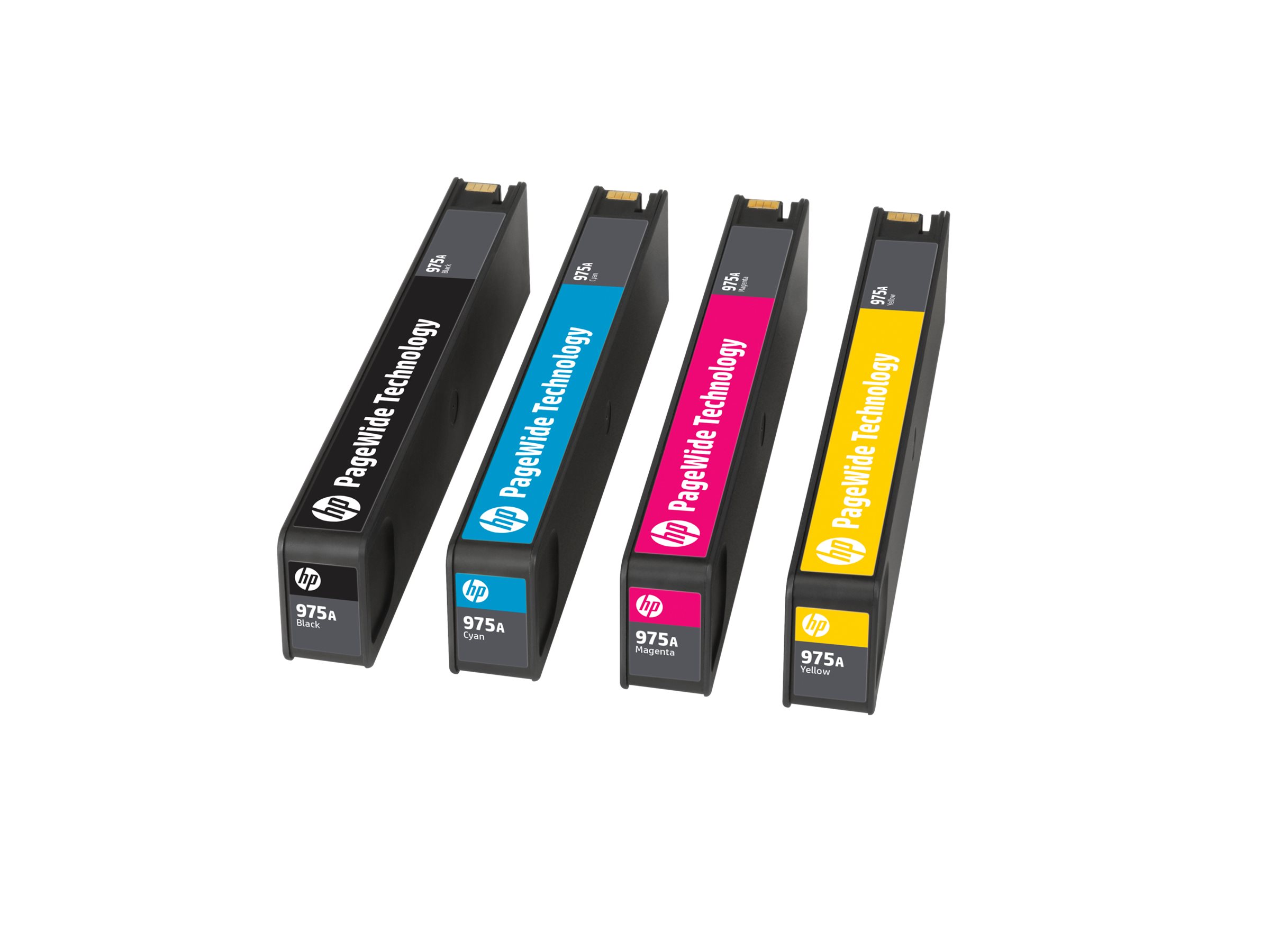 HP 981A black original PageWide ink Product shot Right-angle 80004