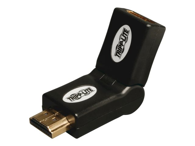 Tripp Lite HDMI Male to Female Swivel Adapter Up / Down Angled Connector M/F