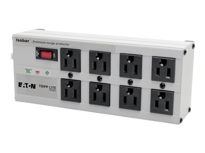 Tripp Lite Isobar Surge Protector Metal 8 Outlet 25' Cord 3840 Joules