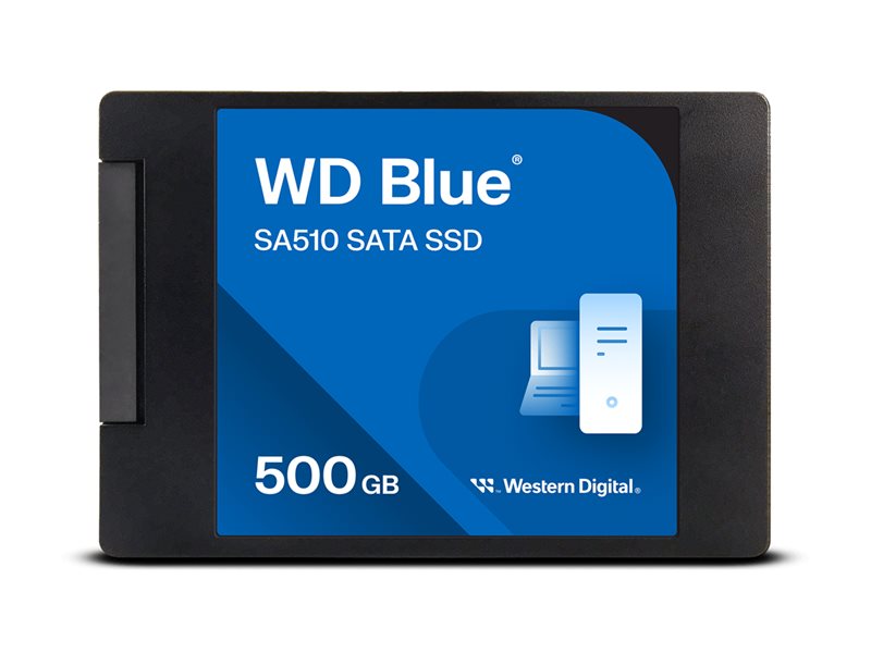 WD Blue SA510 WDS500G3B0A-00AXR0 - SSD - 500 Go - SATA 6Gb/s