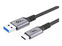MicroConnect USB 3.2 Gen 2 USB Type-C kabel 1.5m Sort