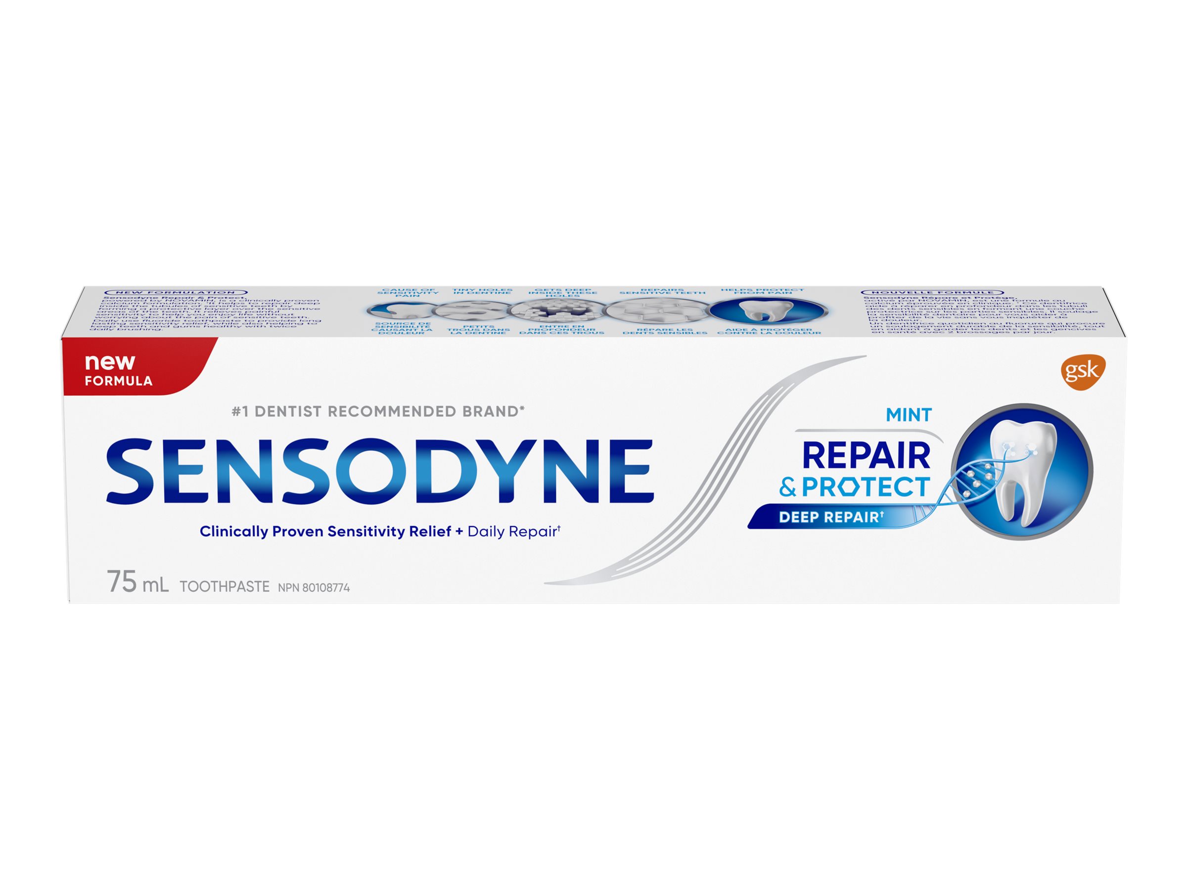 Sensodyne Repair & Protect Toothpaste - 75ml