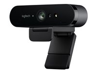 Logitech BRIO 4K Ultra HD webcam 4096 x 2160 Webkamera Fortrådet