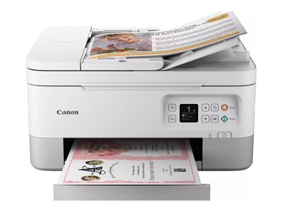 Canon PIXMA TS7451i Multifunktionssystem 3-in-1 weiß - 5449C026