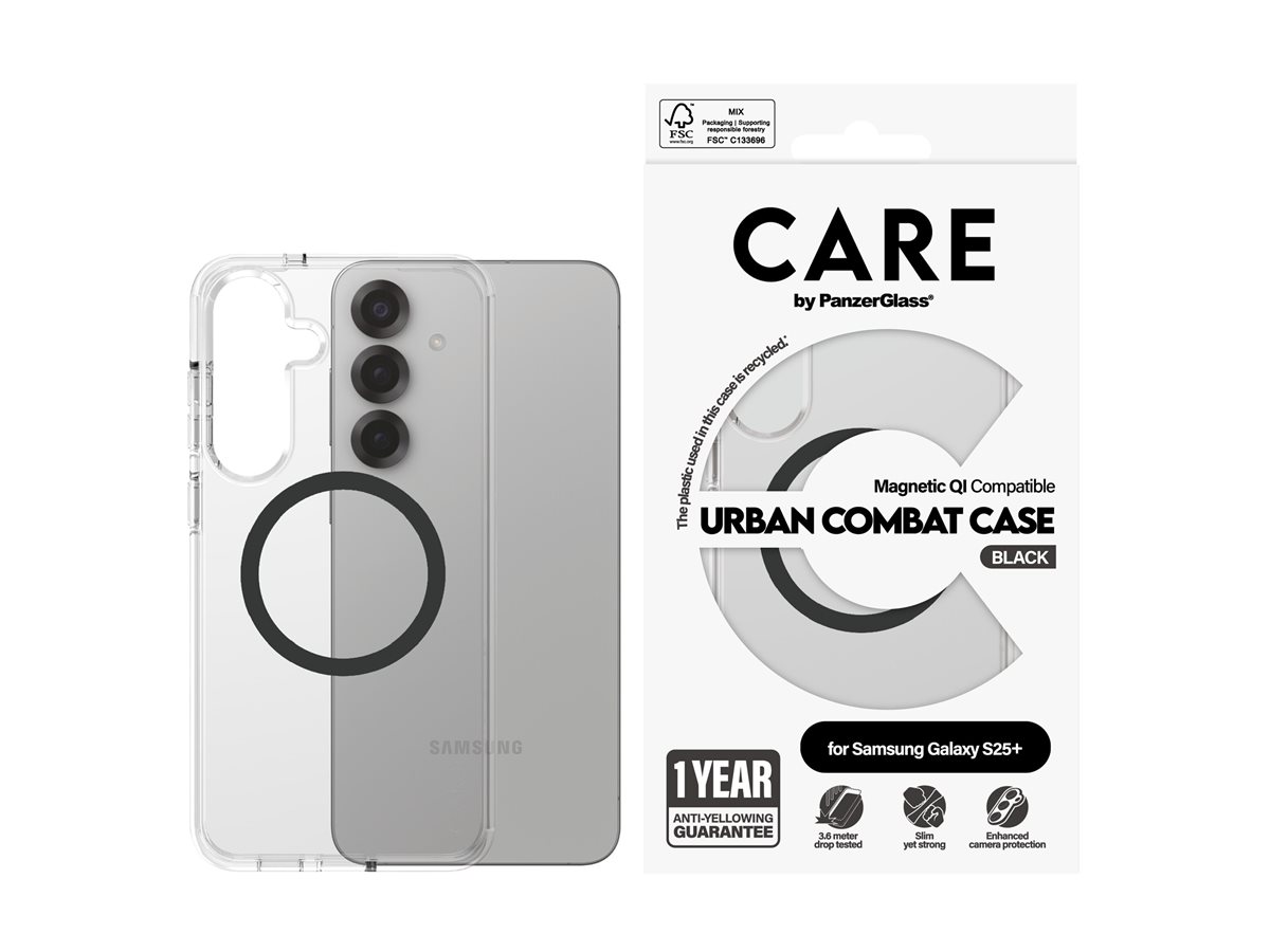 PanzerGlass CARE Samsung Galaxy S25+ Urban Combat Black QI – foto 3