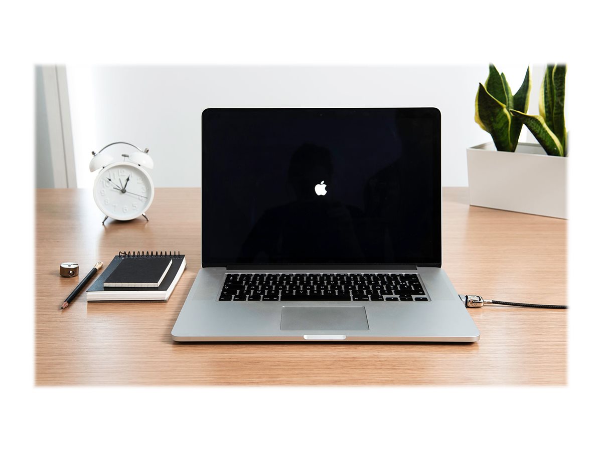 Compulocks MacBook Air 13-inch Cable Lock Adapter With Keyed Cable Lock 2017 to 2019 - nástavec zámku bezpečnostního slotu – foto 8