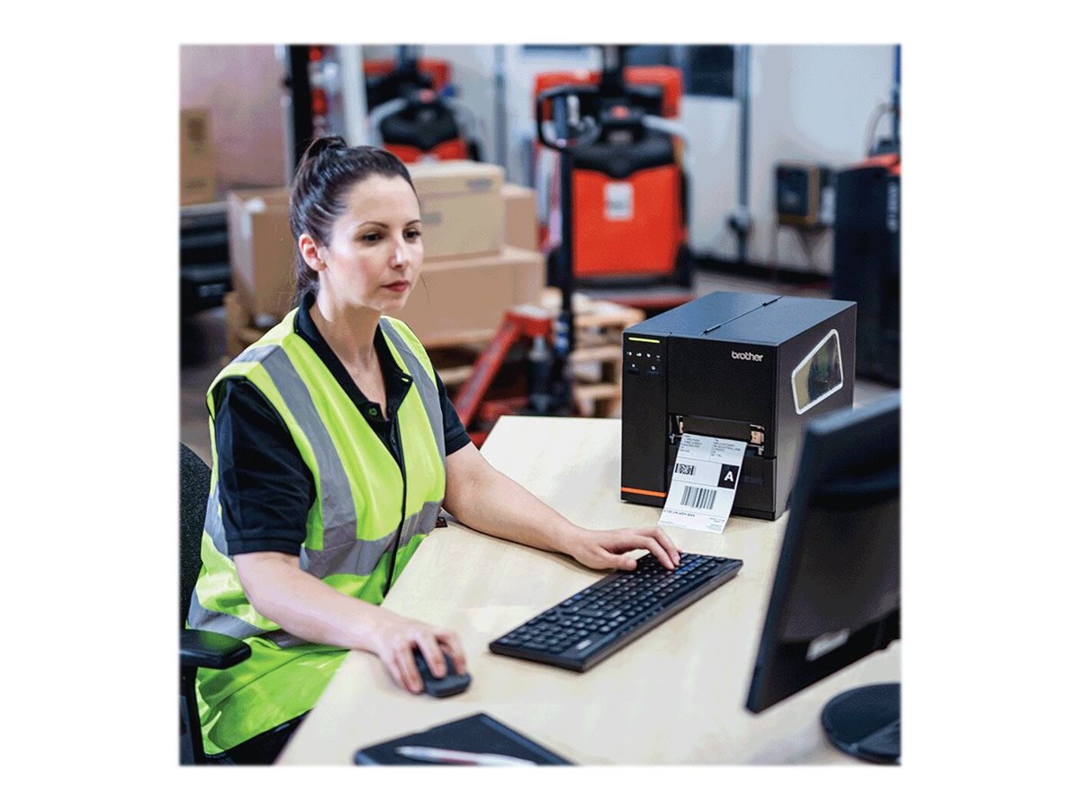 Brother Titan Industrial Printer TJ-4420TN label printer B/W direct thermal / thermal Product shot Inside 75150