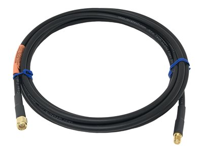 JEFA Tech Antenna extension cable SMA (M) to SMA (F) 35 ft double shielded stran