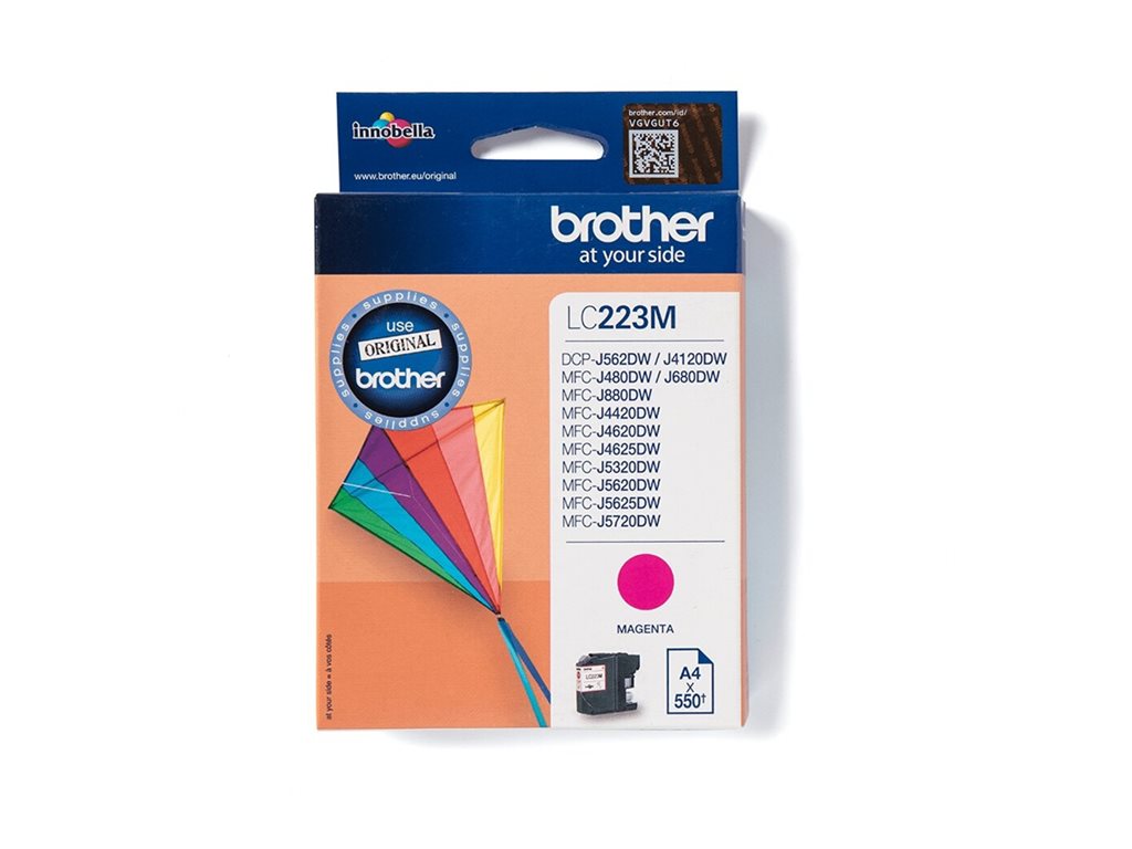 BROTHER LC223M cartouche magenta 550p