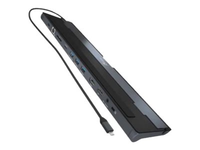 j5create JCD542 docking station USB-C HDMI DP Product shot Right-angle 79250