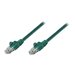 Network Patch Cable, Cat5e, 1m, Green, CCA, U/UTP,