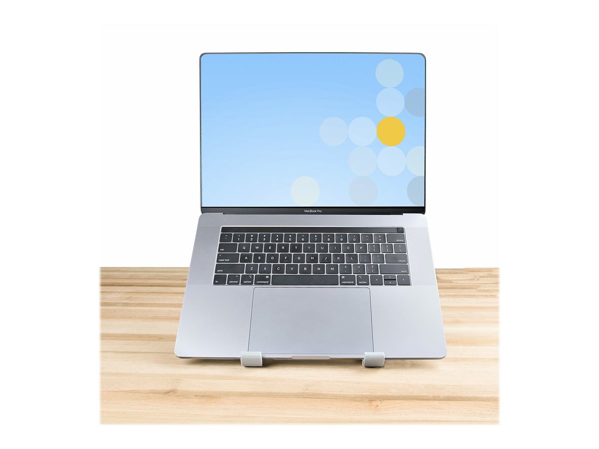 StarTech.com Foldable Laptop Riser Stand, Portable Height Adjustable Ergonomic Laptop Stand, Ventilated Aluminum Frame Supports 22lb (10Kg), Tilt/Raised/Angled Laptop/Tablet Stand, Collapsible Design - stojánek na notebook – foto 13