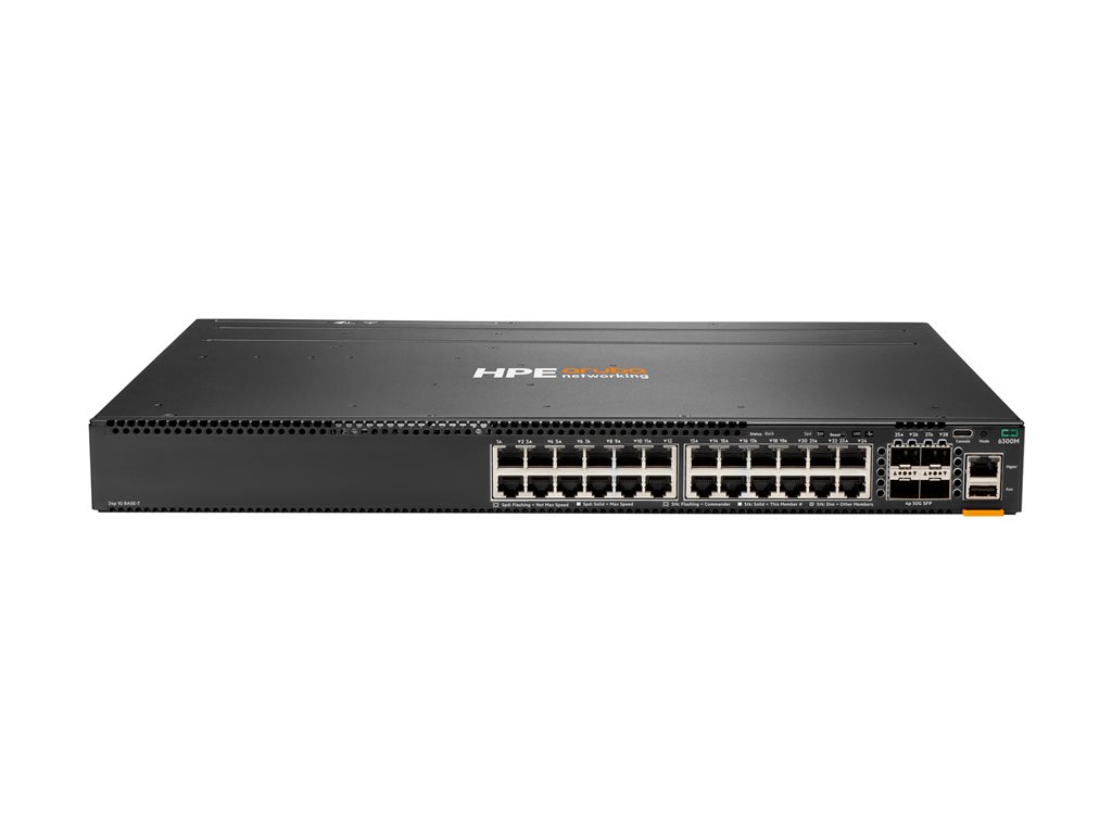 HPE Aruba 6300M 24G 4SFP56 Switch