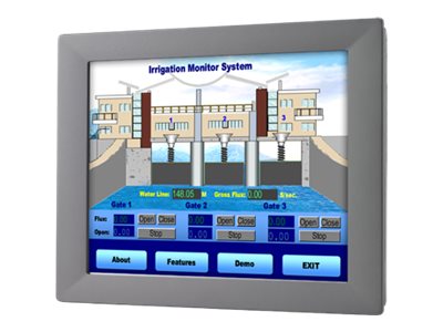 LCD DISPLAY,15 XGA INDUSTRIAL MONITOR WITH RESISTIVE TOUCHSCREEN (RS232 USB)