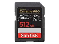 SanDisk Extreme Pro SDXC UHS-II Memory Card 512GB 280MB/s