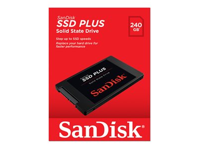 Product  SanDisk SSD PLUS - SSD - 240 GB - SATA 6Gb/s
