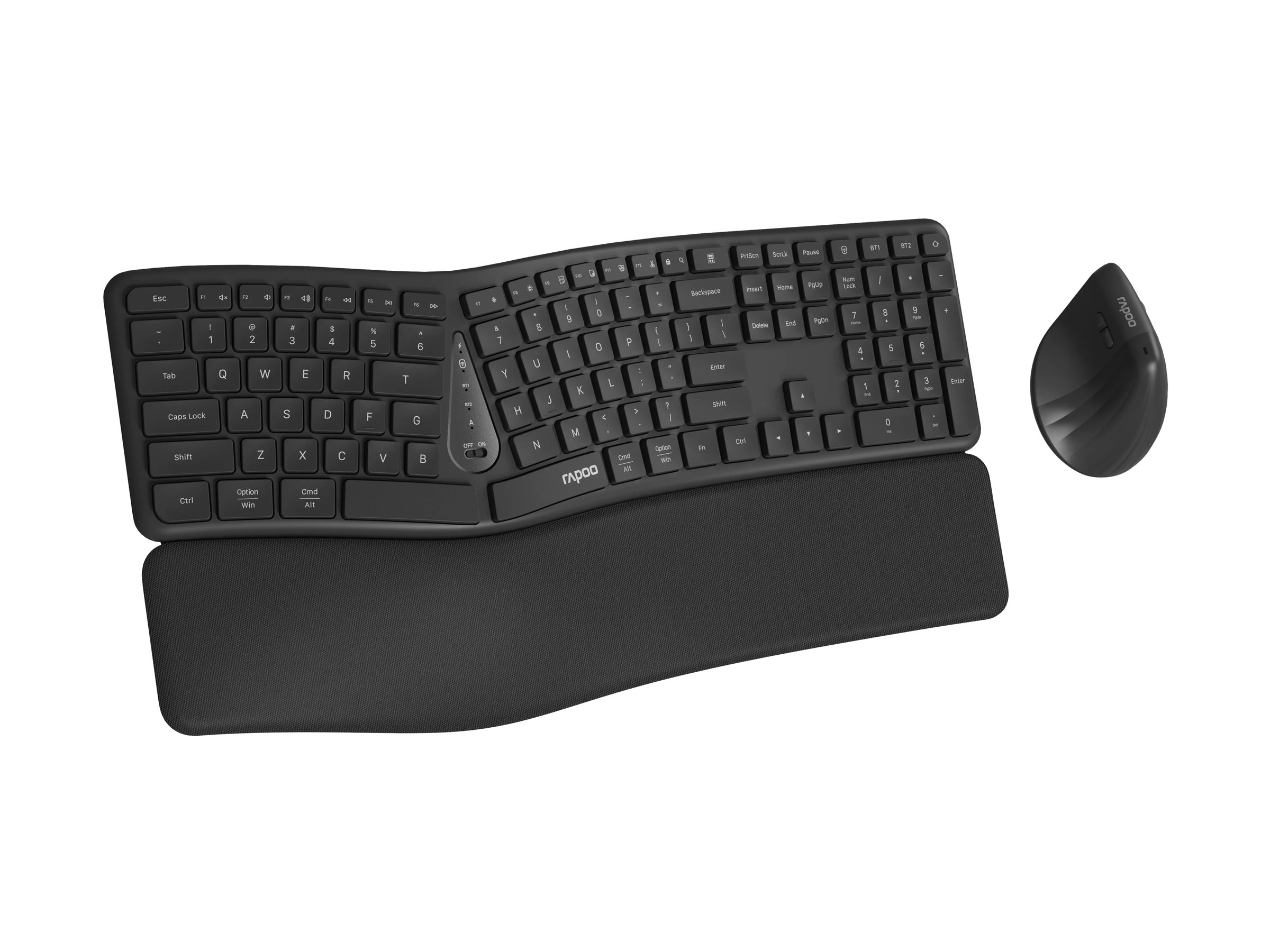 Rapoo 8810ME keyboard and mouse set QWERTY Input Product shot Front 79950