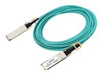 Axiom - 100GBase-AOC direct attach cable - QSFP28 (M) to QSFP28 (M) - 25 m - fiber optic - Active Optical Cable (AOC) - for Juniper Networks EX Series EX9204, EX9208; MX-series MX10016; QFX Series QFX10016, QFX5220