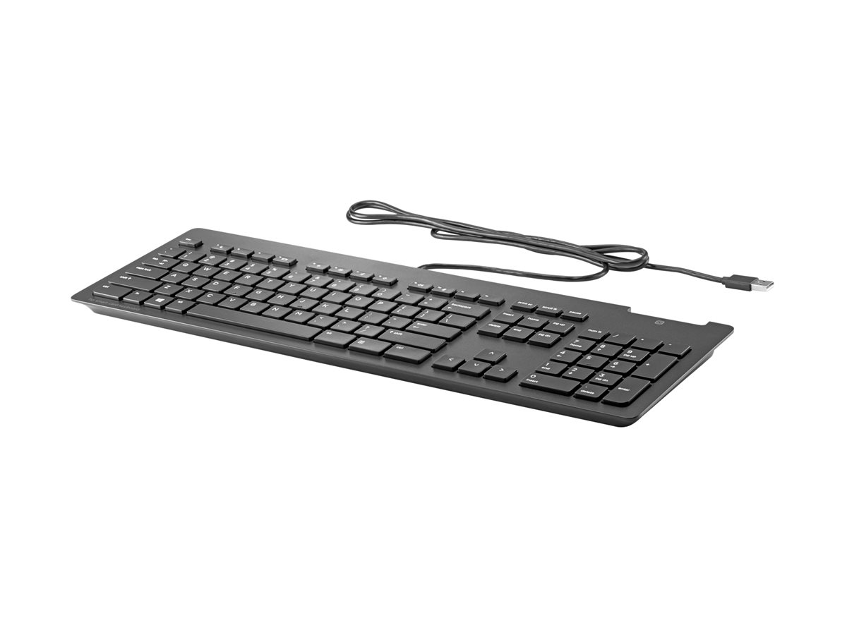 HP Business Slim v2 - klávesnice - česká/slovenská - černá Vstupní zařízení – foto 2