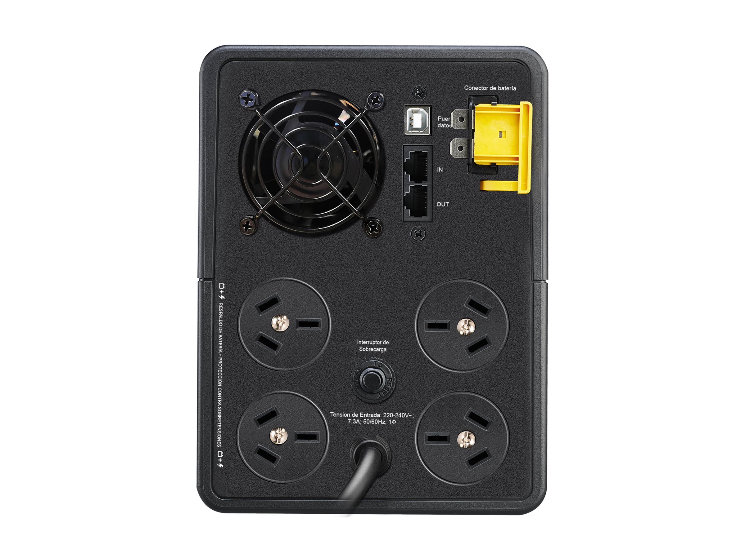 Unidad BackUps De Apc 1600 Va 230 V Avr Enchufes Para Argentina